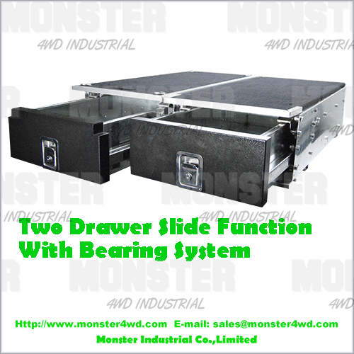 Monster4wd Rear Drawer System 4x4 Accessories Rear Storage Box